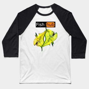 Fishhub Baseball T-Shirt